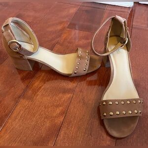 Michael Kors Women’s Kitten Heel Sandal